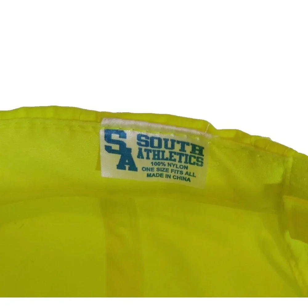 Padre Island Texas Baseball Cap Yellow Beach‎ Sports Hook & Loop Cap Hat